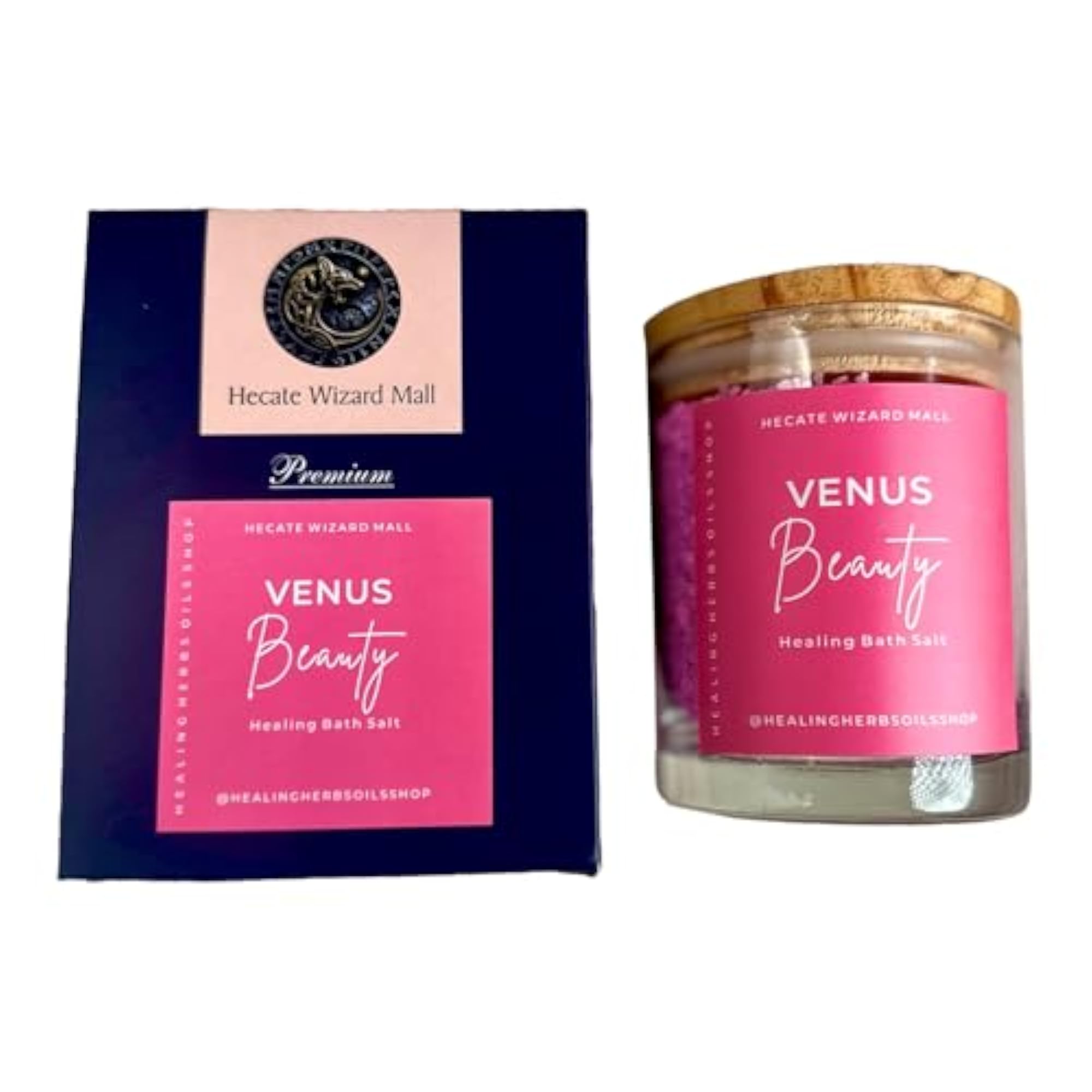 Venus Beauty Bath Salt, 75+ Herbs & Oils Infused Soak