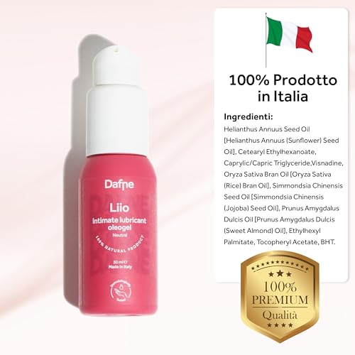 Dafne Lubrificante A Base Oleosa – Sviluppato Con La Ginecologa Monica Calcagni – Con Visnadina Per Il Comfort Quotidiano – Lubrificante Personale – Riduce La Secchezza – 50Ml - 6