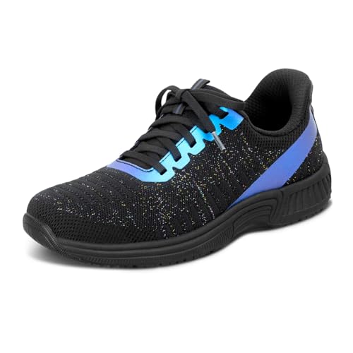 Orthofeet Women's Orthopedic Knit Kita Hands-Free Sneakers