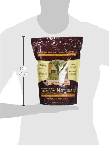 Miniatura 2 de Grandma Mae's Country Naturals Comida seca para gatos y gatitos sin cereales, receta de pollo y arenque de 3 libras