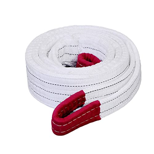 Cargo Sling Load Bearing 1T/2T/3T/5T Heavy Duty Strong Lifting Crane Strap Rigging Straps Heavy Lifting Straps Multi-Layer Weaving Carry (Color : 1T, Size : 9M)