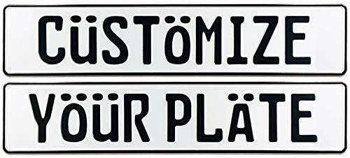 Custom European License Plate (Plate)