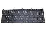 Condition d'article: nouveau RTDPART Clavier d\'ordinateur Portable pour CLEVO W255EL W255EN W255HN W255ES W255ESQ W255EU W255EZ W255HP W255HP W W255HS W255HT W255HTQ W255HU W255HU-C France FR sans Cadre
