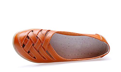 Image of VenusCelia Women's Braided-Nests Walking Flat Loafer