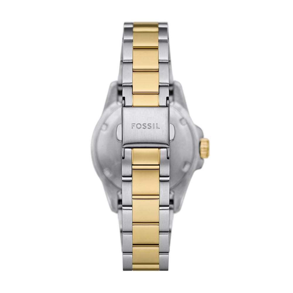 FOSSIL Orologio BlueDive da donna, Movimento al quarzo a tre lancette con cinturino in acciaio inossidabile