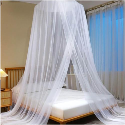 ZWXSTAR 250 x 1100 x 60cm Moskitonetz, Engmaschiges Moskitonetz, Mückennetz Bett Baldachin HäNgendes, Moskitonetz Bett Baldachin, Mosquito Netz, Moskitonetz Bett für Garten, Camping, Hause