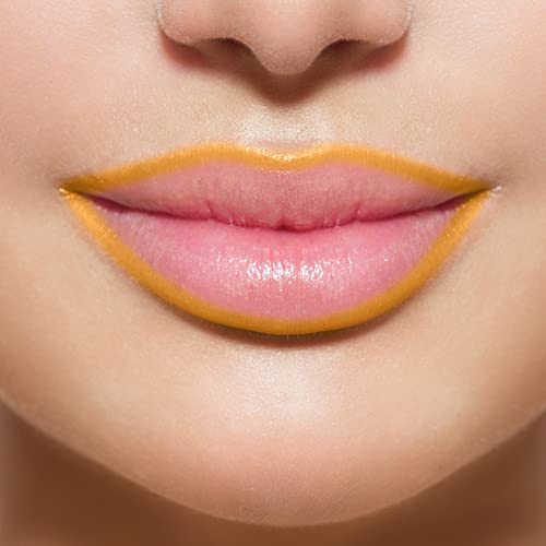Image of Colors Queen Lip Liner Pencil | Long Lasting & Waterproof Formula | Matte Lip Liner Pencil for Women (E-03, Golden)