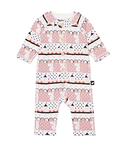 Image of reima Moomin Mysig Overalls (Infant) Blush Pink EU 56/62 (US 2-3 Months)