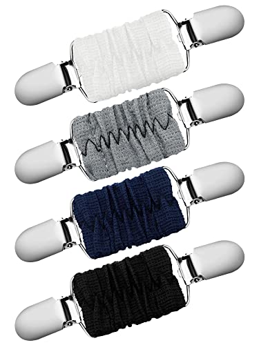 4 Pcs Dress Cinch Clips for Tightener, Fitting Back Cinch Sweater Clips for Women Cardigans