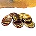 Obilea Gems - Tiger Eye Oval Thumb Worry Stone - Healing Crystals for Anxiety & Worry Relief, Calming, Meditation, Reiki with Gemstone Info Card & Premium Bag - Reiki Enhanced