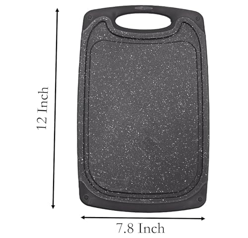 Tabla de cortar rectangular de paja de trigo 31.75x20.07x0.7 cm miniatura 2