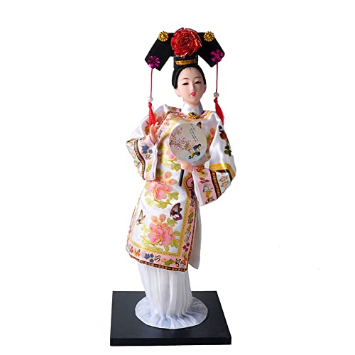 NW Chinese Traditional Handicraft Silk Figurine Collectible Chinese Doll Silk Doll (1813)