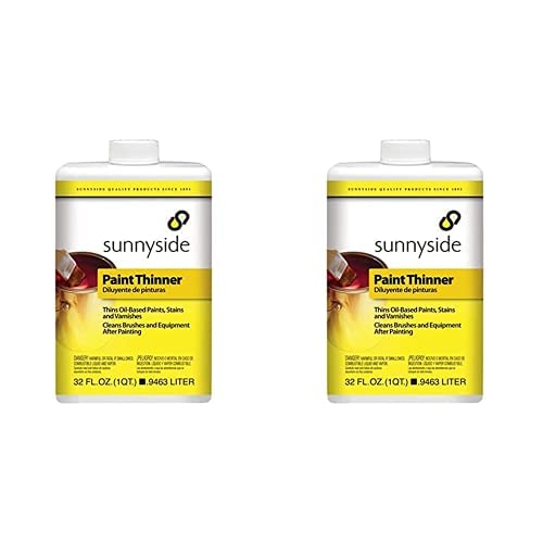 Sunnyside Paint Thinner, Cleaner and Degreaser, Quart, 70132 (Pack of 2)