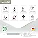 Tischset | Platzset abwaschbar – 5 süße Hundewelpen – 44 x 32 cm – aus hochwertigem Vinyl