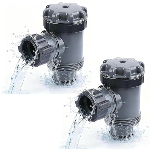 SUCANY Vanne Piscine,pour Entrée/Sortie,pour Coleman,Intex,Bestway,pour Tuyau de 38mm Pouces,Pompe de Filtre de Piscine Hors Sol,Pièces de Rechange de Pompe...
