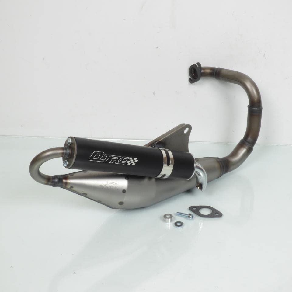 Pot d'échappement Tecnigas Peugeot 50 TKR haute performance moteur