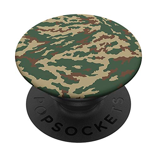 Russian VSR Camo Pattern Russia Camouflage Army Military PopSockets PopGrip: Swappable Grip for Phones & Tablets