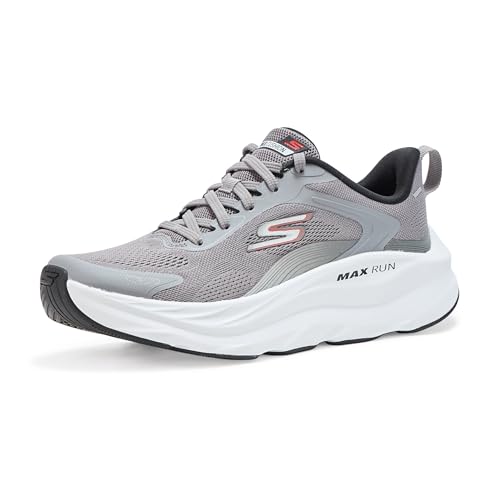 Skechers �����Y Max Run Pacewave, �O���[, 11.5 X-Wide