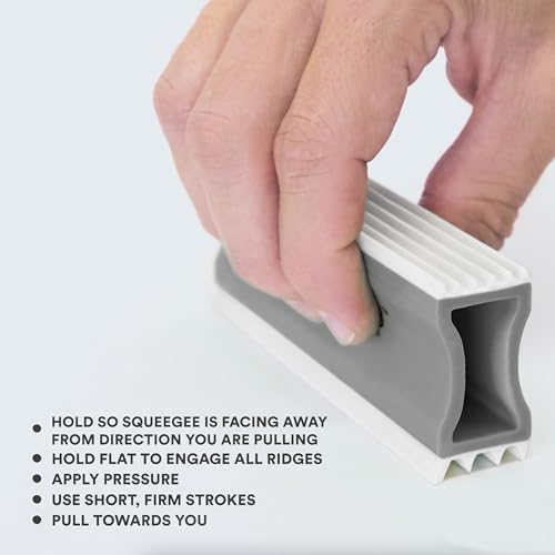 FurDozer Pet Hair Remover & Auto Detailing Tools - Cat & Dog Hair Remover for Carpets, Car Interiors, Couches, Bedding, & Pet Furniture (Gray, X3 PRO - 5" Long) - Image 6