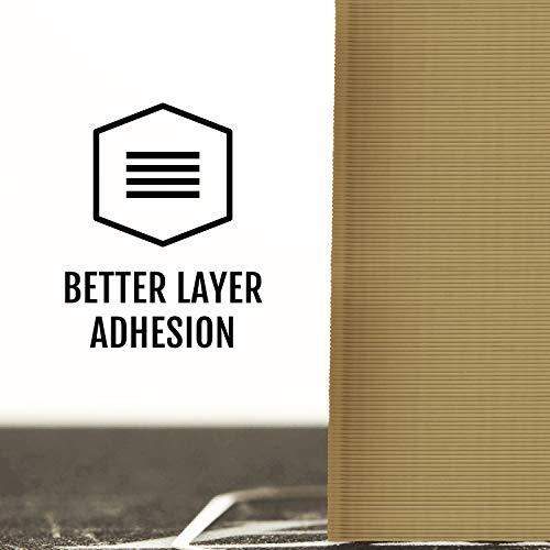 Image of HATCHBOX 1.75mm Bronze PLA 3D Printer Filament, 1 KG Spool, Dimensional Accuracy + /- 0.03 mm, 3D Printing Filament