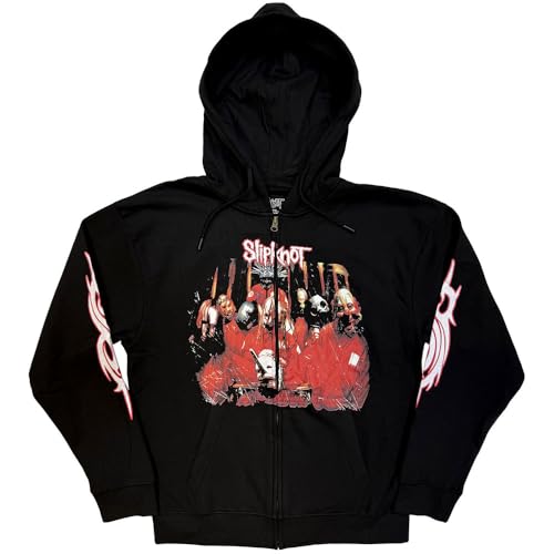 Slipknot Spit It Out Zipped Sweat-Shirt À Capuche Size XL