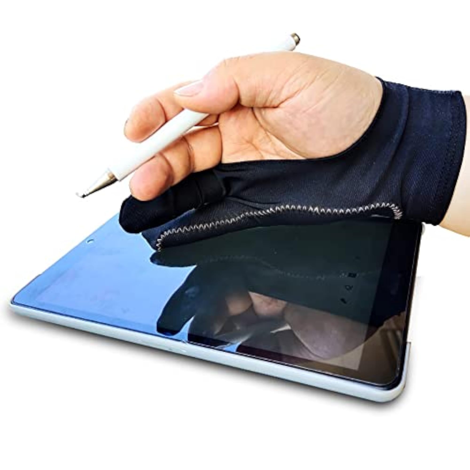 Spandex Artist Glove for Graphic Tablets, Drawing Mitt