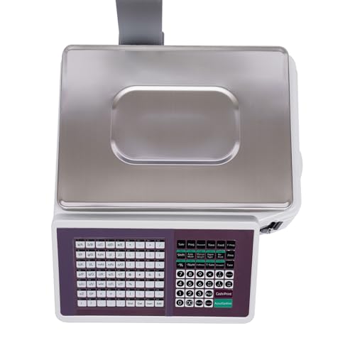 Báscula Comercial Electrónica con Impresora y Doble Display miniatura 5