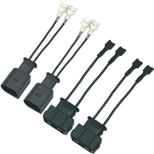 NEOGET Horn Connector Adapters Compatible with Audi and VW, 2-Pack