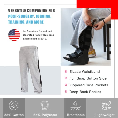 Funny Guy Mugs Retro Tearaway Sweatpants - Premium Breakaway Pants2