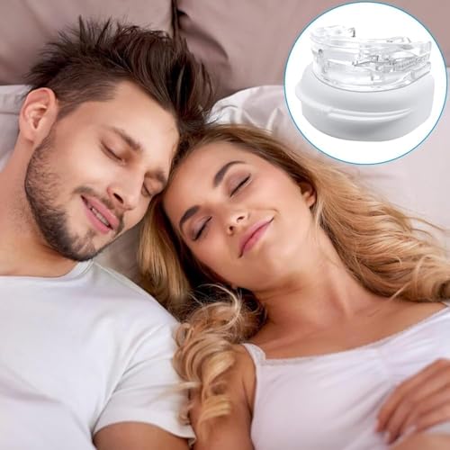 Image of Adjustable Mouth Guard, Night Sleep Aid Mouthpiece, Upper /Lower Adjustable, Sleepzee Mouthpiece