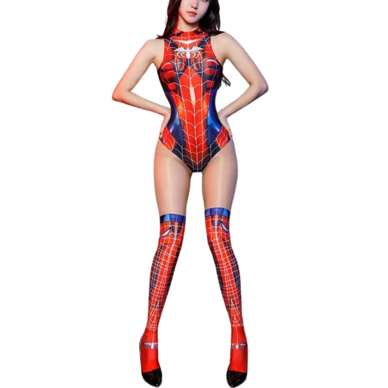 Image of Ladies Women Sexy Chemise Babydoll Girl Sexy Costume Roleplay Spider Cosplay Costum Adjustable
