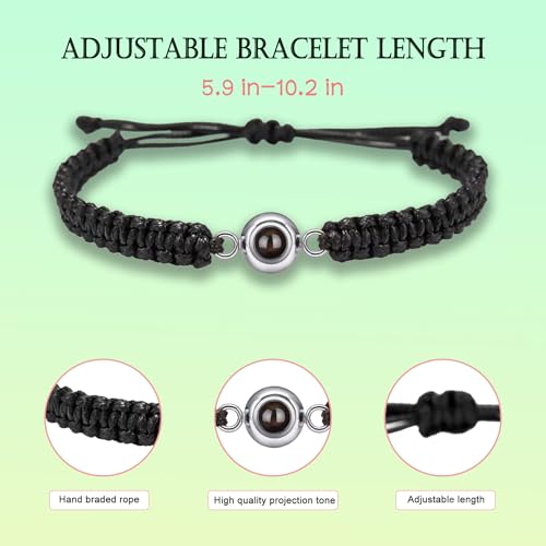 Custom Bracelets with Picture Inside, Personalized Photo Bracelets, Customized Gifts for Love One Women, Friends2