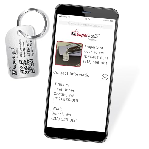 Dynotag® Smart Tag for Keys & Property | Sentry Series
