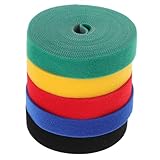 KICHOUSE Classroom Rug Markers Carpent Markers Peel and Stick for School Nylon Cable Ties Felt Wiping Circle