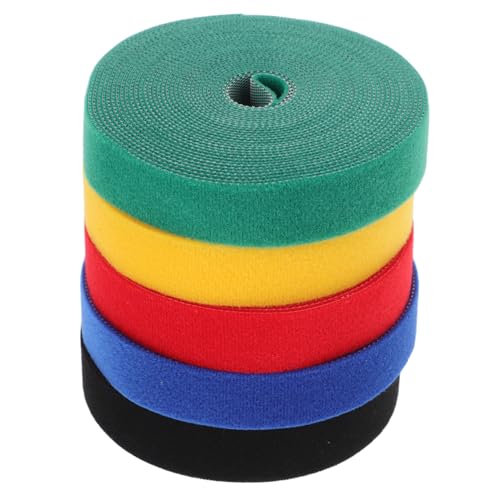 KICHOUSE Classroom Rug Markers Carpent Markers Peel and Stick for School Nylon Cable Ties Felt Wiping Circle