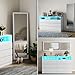 Gyfimoie Dresser for Bedroom with Full Length Mirror 48