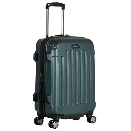 Image of Kenneth Cole Reaction Renegade 20 inch Carry-On Lightweight Hardside Expandable 8-Wheel Spinner Cabin Size Suitcase, Eden Green