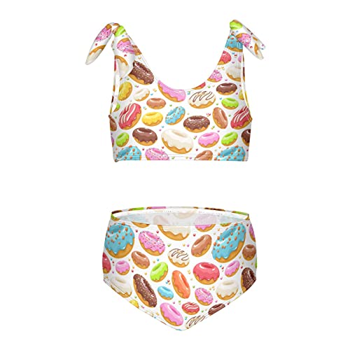 Image of Cute Pugs Flowers Butterflies Girls Bikini Sets 2 Piece Swimsuits Bathing Suit Swimwear