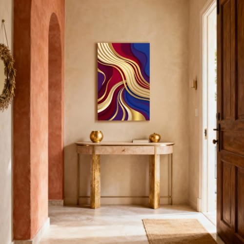 Toile décoration murale de luxe LYBCEOUG : affiche d'art abstrait premium
