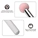 6 Pcs Makeup Sponges for Foundation Mushroom Makeup Puff Sponge with Handle Concealer Powder Sponge Applicator Brush Eyeshadow Brushes for Women Girls
