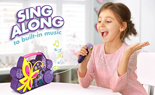 Ekids Disney Encanto Sing Along Boom Box Speaker With Microphone For Fans Of Disney Toys, Kids Karaoke Machine With Built In Music #TOP3