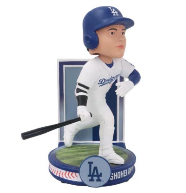 FOCO Shohei Ohtani (Los Angeles Dodgers) Banner Series MLB Bobblehead