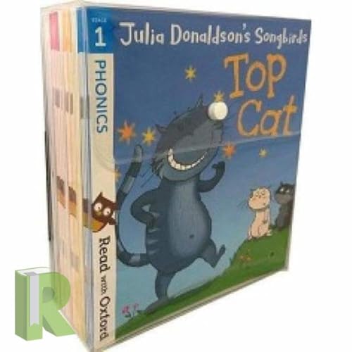 Julia Donaldson's Songbirds Read with Oxford Phonics 36 Books Collection Set (Stage 1 - 4)
