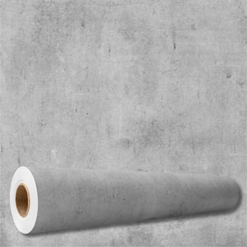 10 metros de Papel de Parede x 0,45 cm para Sala Quarto Escritório Adesivo Autocolante (Cimento Quei