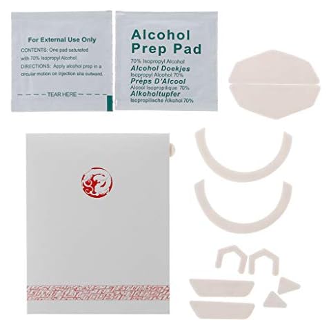 sara-u 2 Sets Tiger Gaming Mouse Feet Mouse Skate Compatible For -logitech G502 LIGHTSPEED Wireless Cover