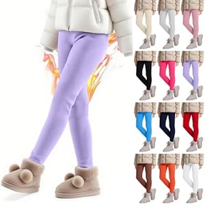 Legging Polaire Chaud pour Filles - Parfait pour l'Hiver