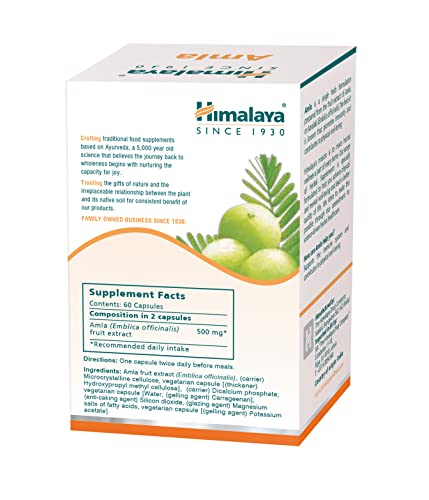 Himalaya Septilin Tablets 60 Tablets & Wellness Pure Herbs Amalaki Immunity Wellness Promotes Health 60 Tablets