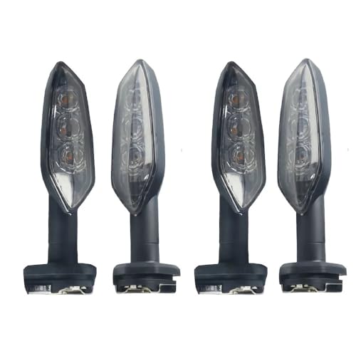 Clignotants moto fumés pour MT09 MT07 XSR 700 et Tenere 4pcs