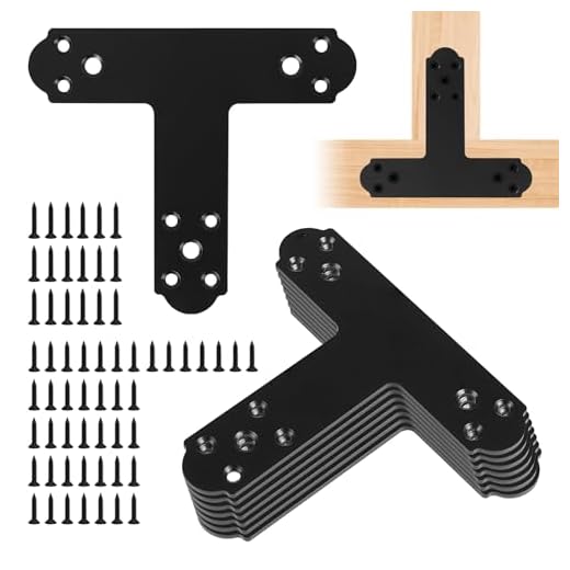 ZOBGOWE T Post Brackets for Repair