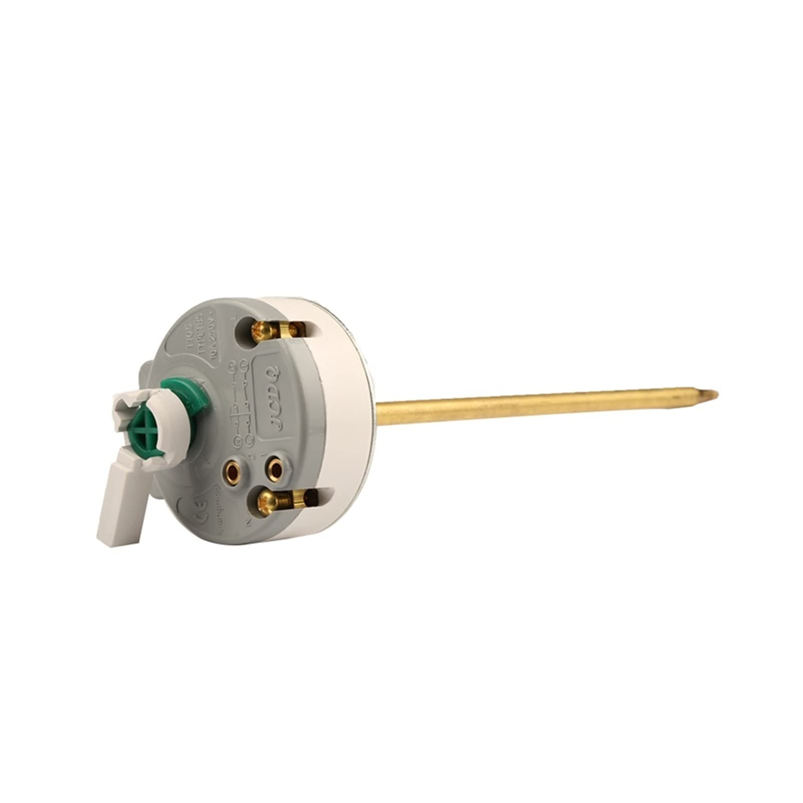 yaoqijie 170 mm / 265mm Elektrische Warmwasserbereiter Thermostat Temperaturregler-Schalter 30-80 Grad 16A 250VAC Lasting(Probe 265mm)